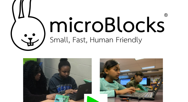 Snelle start met MicroBlocks